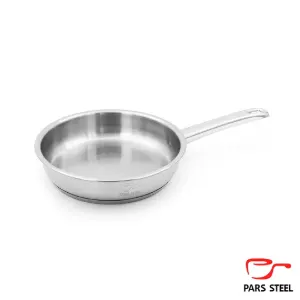 تابه سایز 20 تک دسته پارس استیل کف سه لایه