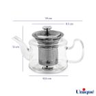 تصویر  قوری پیرکس یونیک 560 میلی لیتر UN-7926