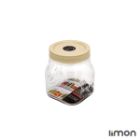 ظرف ادویه پت لیمون چهار گوش 500 میلی لیتر 2122