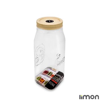 جا حبوبات لیمون چهارگوش