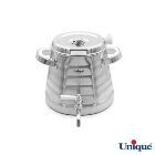 تصویر  کتری و قوری یونیک UN-7262 شیر دار استیل 5 لیتر دسته استیل کالیت نسوز