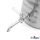 تصویر  کتری و قوری یونیک UN-7262 شیر دار استیل 5 لیتر دسته استیل کالیت نسوز