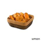 سبد مربع فلزی نان و سبزی لیمون