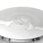 تصویر  ماهیتابه سایز ۲۴ تک دسته فلزی بلند پارس استیل (کف سه لایه)