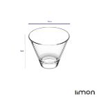 تصویر  پیاله سرو مخروطی لیمون 2451