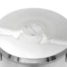 تصویر  قابلمه پارس استیل کف سه لایه درب پیرکس سایز 20