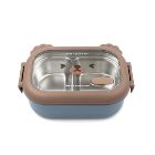 تصویر  لانچ باکس درب قفلی داخل استیل ML-6261