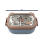 تصویر  لانچ باکس درب قفلی داخل استیل ML-6261