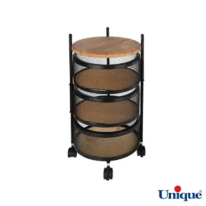 سبد پیاز 3 طبقه توری گرد یونیک UN-2956