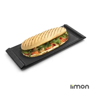 سینی ملامین شیاردار متوسط لیمون 2337