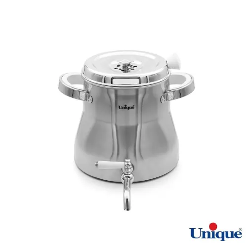 قیمت کتری و قوری 5.5 لیتر شیردار 6 ضلعی یونیک UN-7255