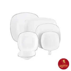 سرویس چینی زرین کواترو سمن 6 نفره 20 پارچه