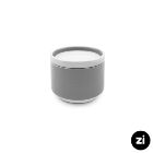 تصویر  قندان چینی زرین Zi فرم اس پاستل طوسی