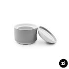 تصویر  قندان چینی زرین Zi فرم اس پاستل طوسی