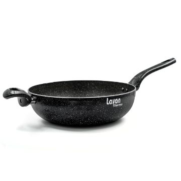 تصویر  تابه وک دو دسته لاوان مدل تیتان