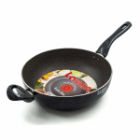 تصویر  تابه وک دو دسته لاوان مدل تیتان