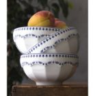 تصویر  پیاله چینی زرین نئوکلاسیک طرح فرانسیس سرمه ای سایز 11