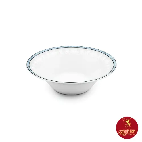 پیاله شهرزاد چینی زرین طرح وایت رز سایز 18