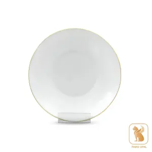بشقاب گود لب طلا پارس اپال کد 225