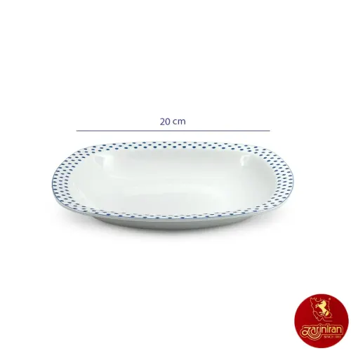 بشقاب گود چینی زرین کواترو