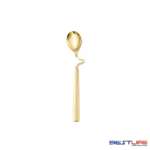قاشق عسل خوری بست لایف مدل 2FULL GOLDL-M-187