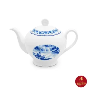 قوری چینی زرین ایتالیا اف طرح سن پترزبورگ سایز 8