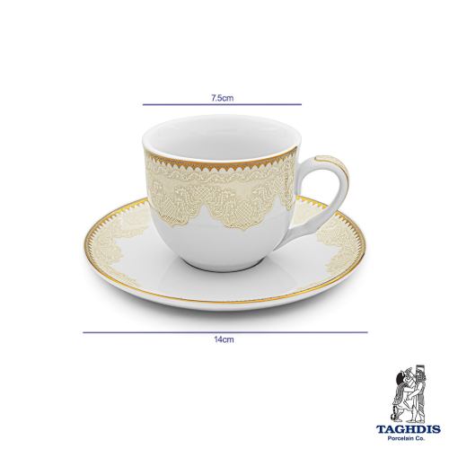 کیفیت سرویس غذا خوری کابان چینی تقدیس 90 پارچه 12 نفره