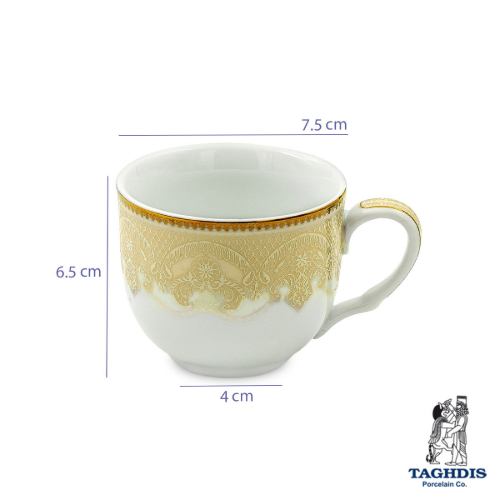 سرویس غذا خوری آناهید چینی تقدیس 90 پارچه 12 نفره