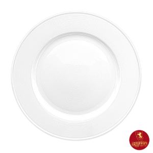 دیس گرد چینی زرین سفید زی سایز 34