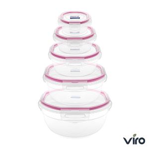 سرویس فریزری 10 پارچه گرد ویرو ایزی لاک کد 310