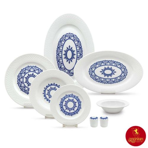 سرویس غذاخوری بخارا چینی زرین رادیانس 6 نفره 28 پارچه درجه عالی