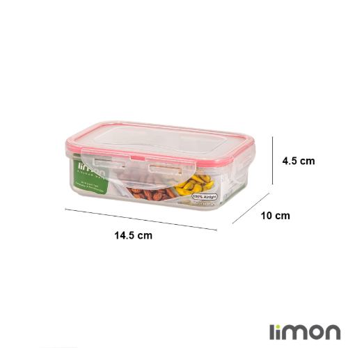 ابعاد ظرف فریزری مستطیل دو خانه لیمون 7723