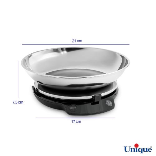 کیفیت ترازو آشپزخانه دیجیتالی یونیک UN-6533