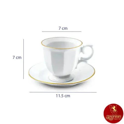 سرویس اسپرسو چینی زرین