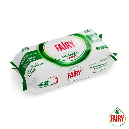 کیفیت دستمال چندمنظوره فیری Fairy مدل Power Wipes