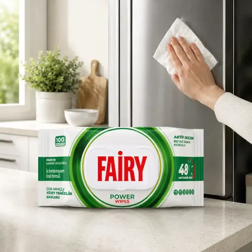 مشخصات دستمال چندمنظوره فیری Fairy مدل Power Wipes