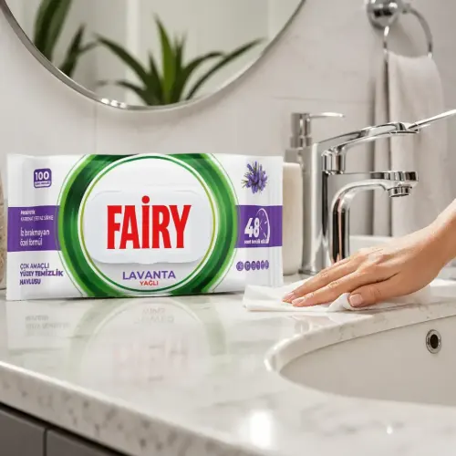 کیفیت دستمال چندمنظوره فیری Fairy لوندر
