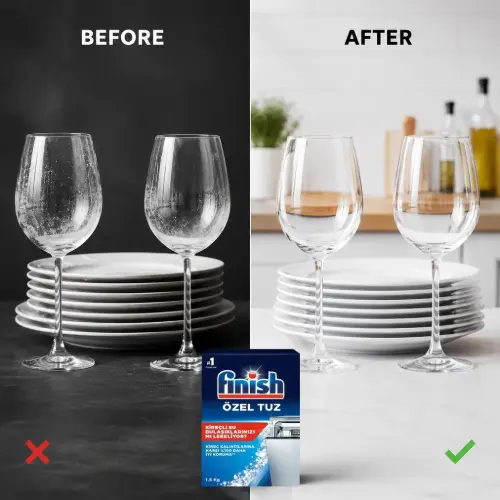 نمک ظرفشویی فینیش 1.5کیلوگرم درجه یک اصل