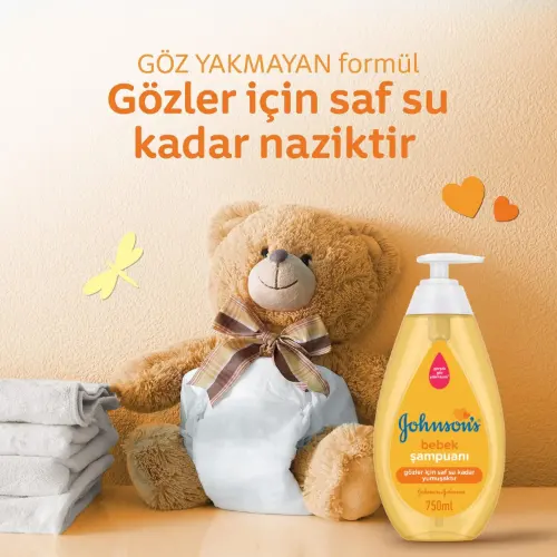 قیمت شامپو بچه جانسون 750 میلی گرم اصل Johnson`s