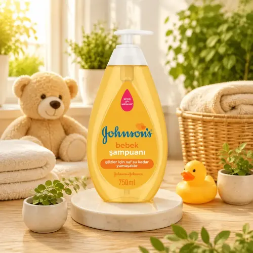 کیفیت شامپو بچه جانسون 750 میلی گرم اصل Johnson`s