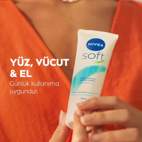 کیفیت کرم نیوا مرطوب کننده سافت 75میلی لیتر تیوپی NIVEA