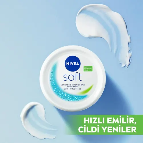 مشخصات کرم نیوا مرطوب کننده سافت 200ml کاسه ای NIVEA