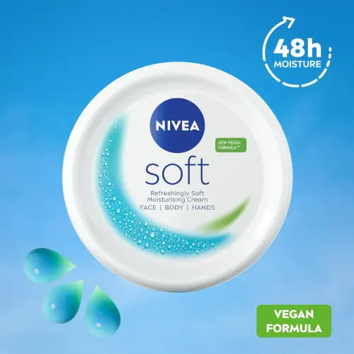 کرم نیوا مرطوب کننده سافت 200ml کاسه ای NIVEA