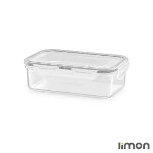 ظرف فریزری مستطیل 550 میلی لیتری لیمون 8063