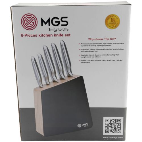 سرویس چاقو 6 پارچه کد KS-4103
