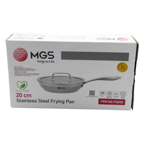 تابه تک دسته استیل سایز 20 کد PS6133