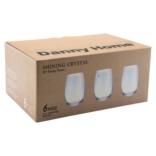 لیوان شیشه ای 6 عددی دنی هوم مدل CB13-04
