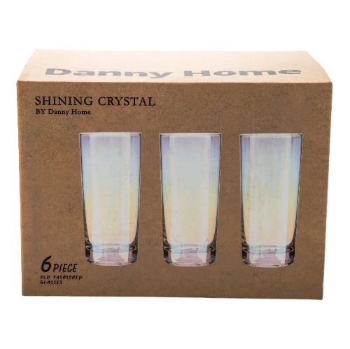 لیوان شیشه ای 6 عددی دنی هوم مدل CB13-02
