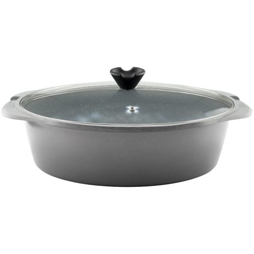 تابه مرغ و ماهی گرانیتی سایز 38 طرح ایتالیا B