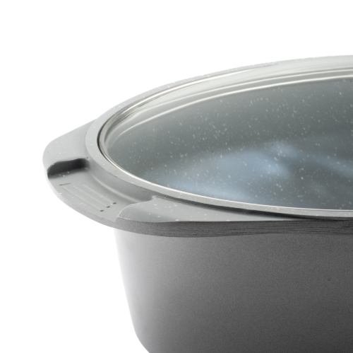 تابه مرغ و ماهی گرانیتی سایز 38 طرح ایتالیا B